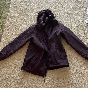 The North Face winter rain jacket